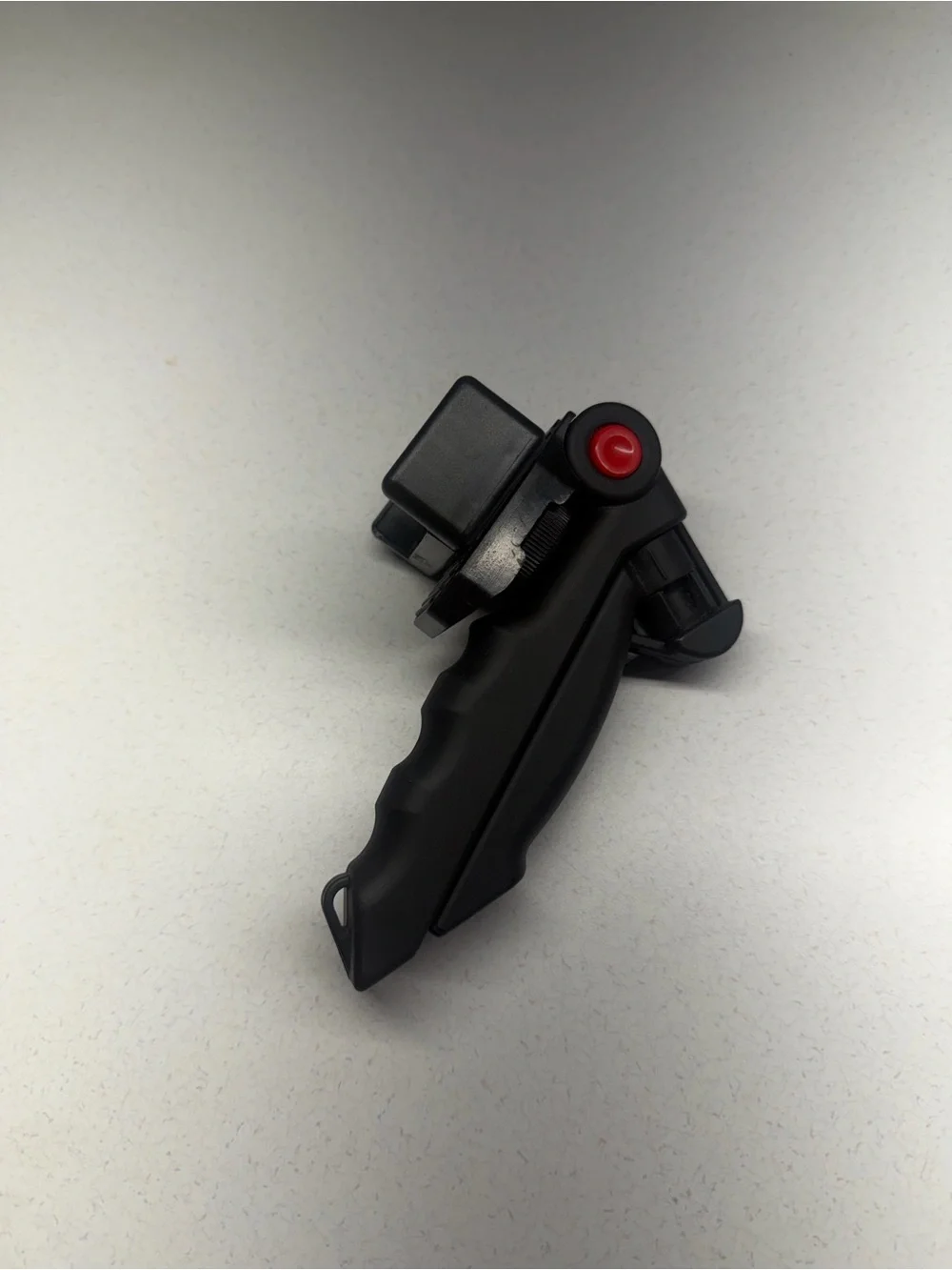 Compact Black Tripod Phone Mount